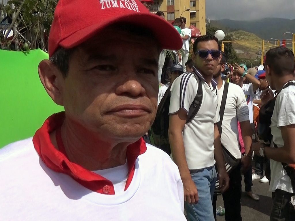 José Legón, del Frente de Trabajadores del Ambiente del Minec.