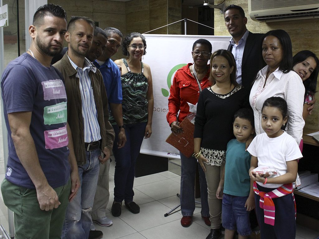 El equipo de trabajo de Atención al Ciudadano del Minec. (Foto / Michael Segovia)