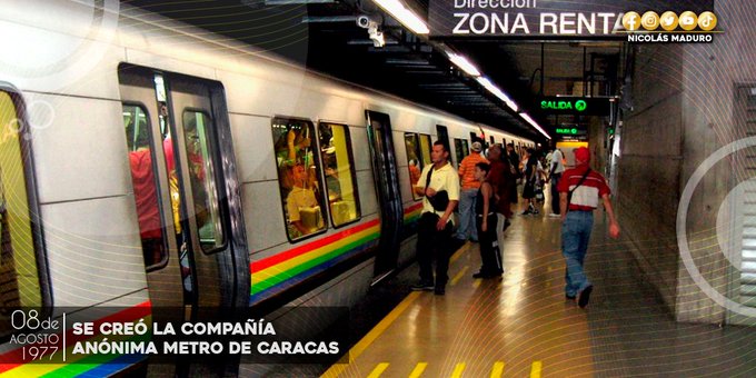 Metro de Caracas Metro de Caracas cumple 45 años